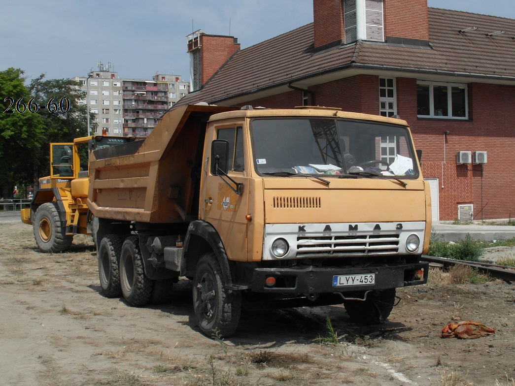Венгрия, № LYY-453 — КамАЗ-55111 (общая модель)
