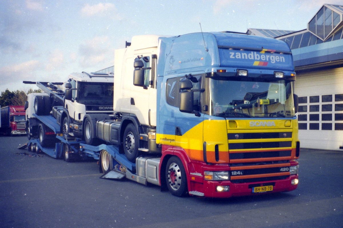 Нидерланды, № BH-NB-78 — Scania ('1996) R124L