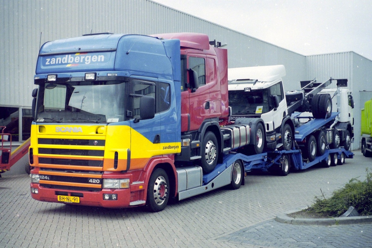Нидерланды, № BH-NL-91 — Scania ('1996) R124L