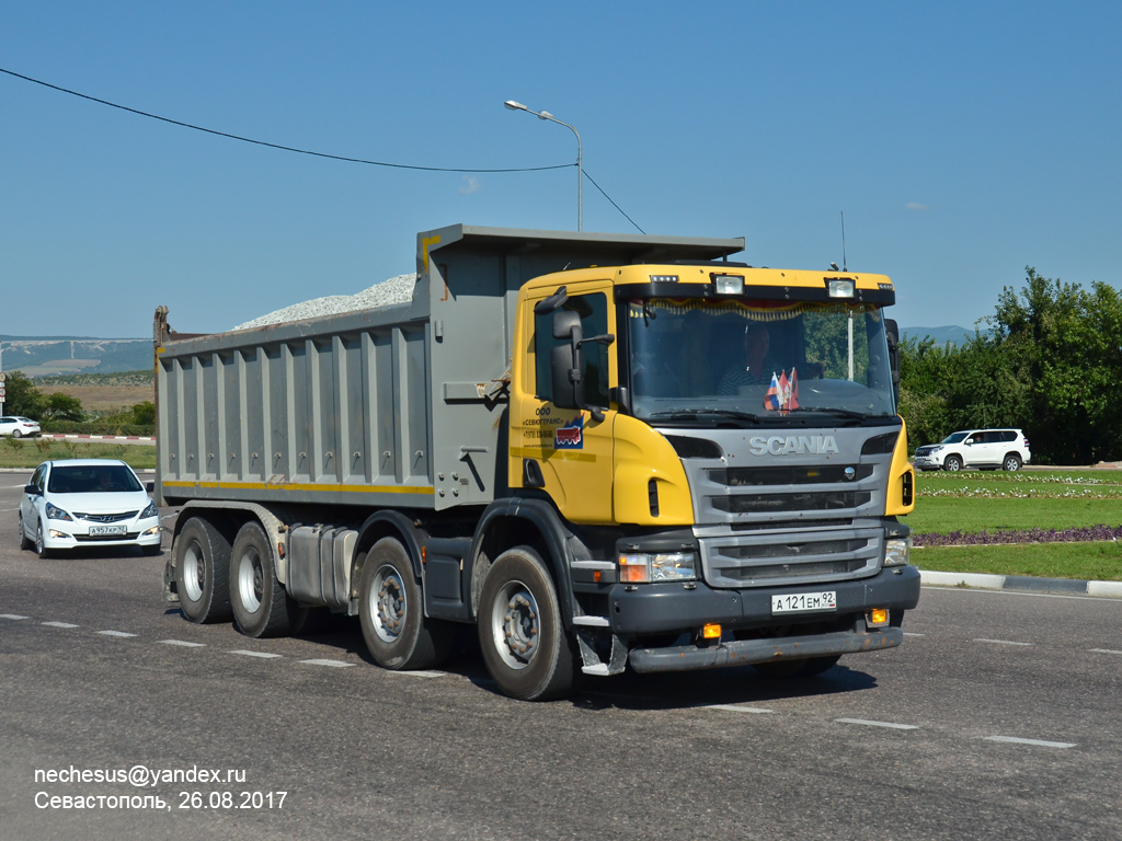 Севастополь, № А 121 ЕМ 92 — Scania ('2011) P380