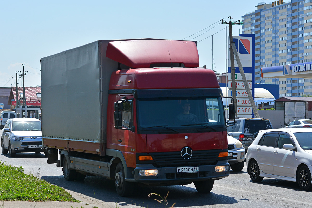 Краснодарский край, № Р 314 РМ 93 — Mercedes-Benz Atego 818