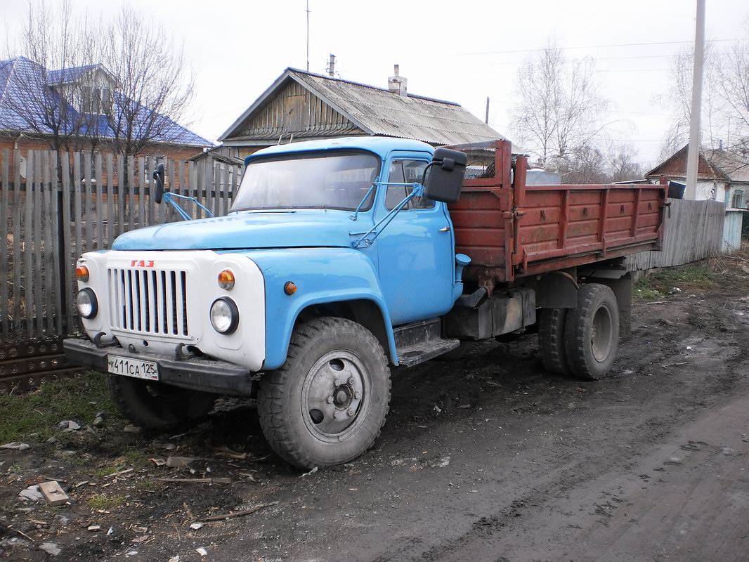 Приморский край, № К 411 СА 125 — ГАЗ-53-14, ГАЗ-53-14-01