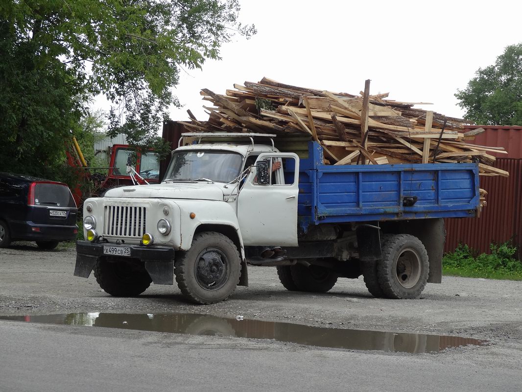 Приморский край, № Х 499 СВ 25 — ГАЗ-53-14, ГАЗ-53-14-01