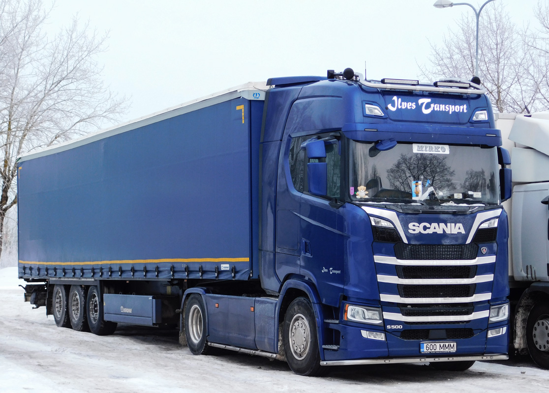 Эстония, № 600 MMM — Scania ('2016) S500