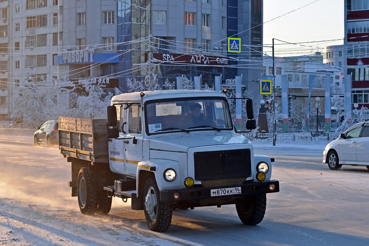 Саха (Якутия), № М 870 КК 14 — ГАЗ-3309