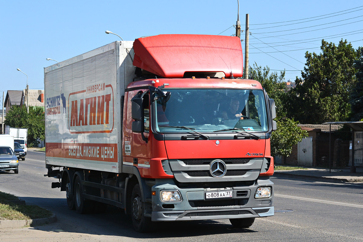 Ивановская область, № О 808 АА 37 — Mercedes-Benz Actros ('2009) 2536