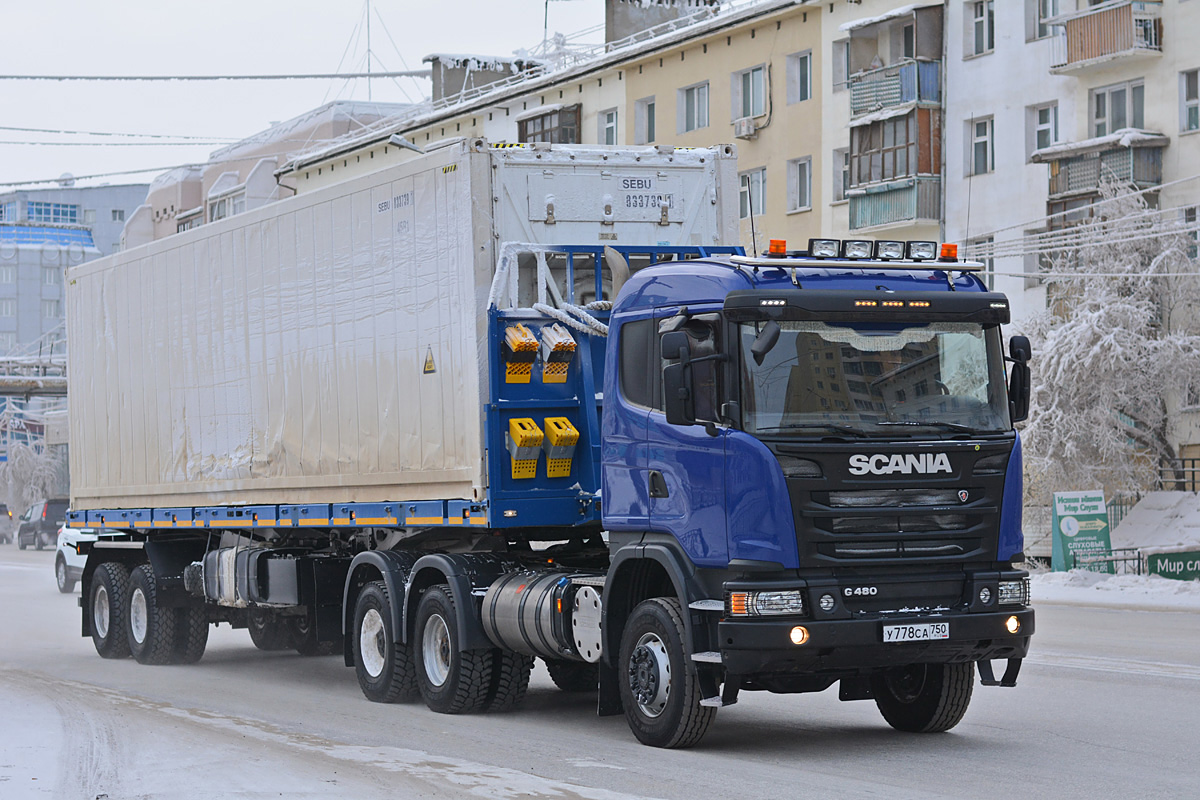 Саха (Якутия), № У 778 СА 750 — Scania ('2013) G480