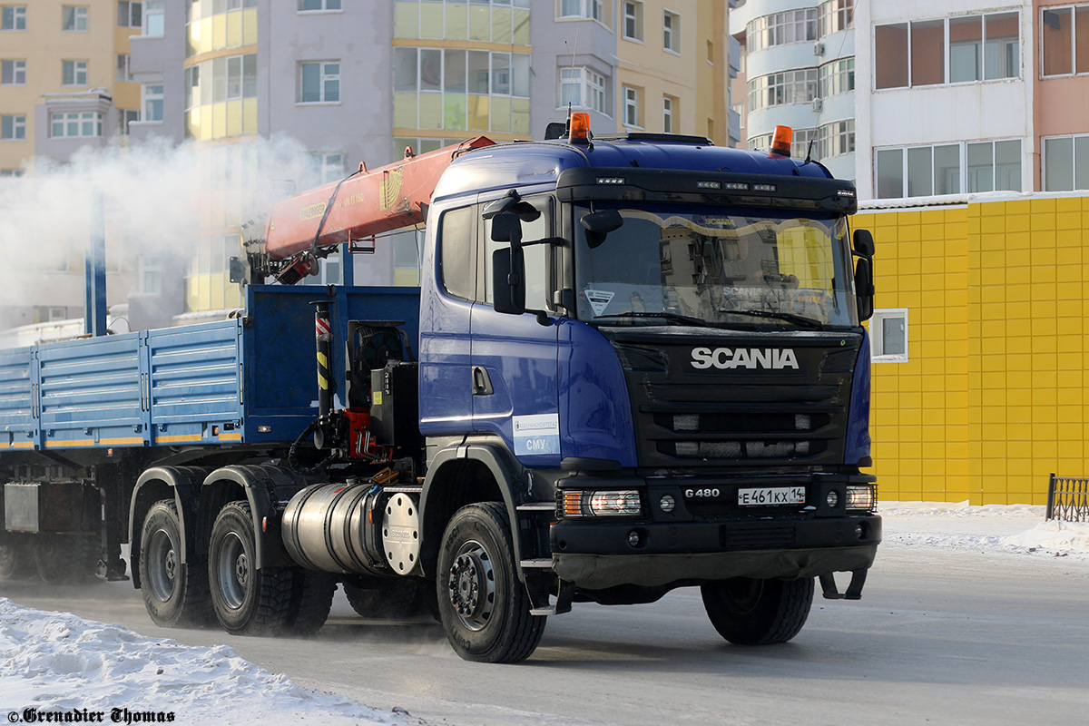 Саха (Якутия), № Е 461 КХ 14 — Scania ('2013) G480