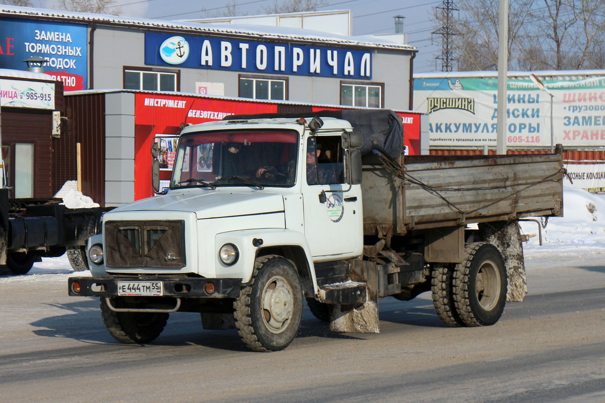 Омская область, № Е 444 ТМ 55 — ГАЗ-3309