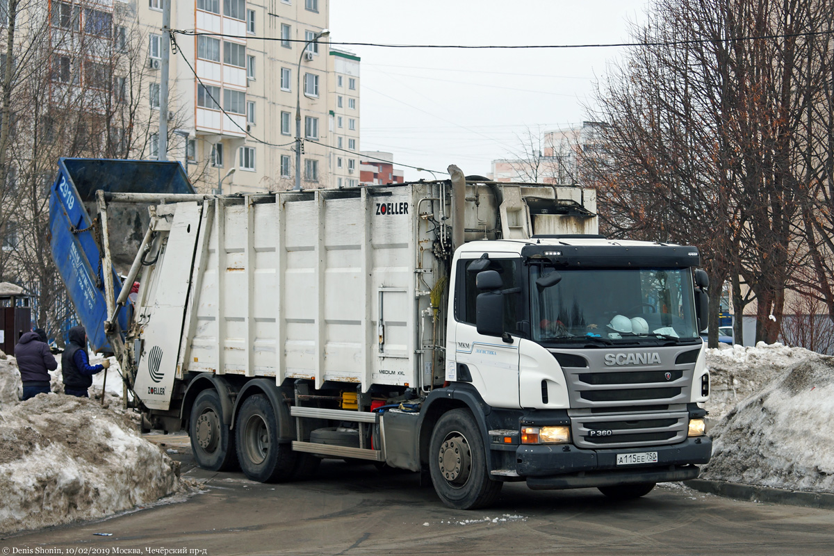 Москва, № А 115 ЕЕ 750 — Scania ('2011) P360