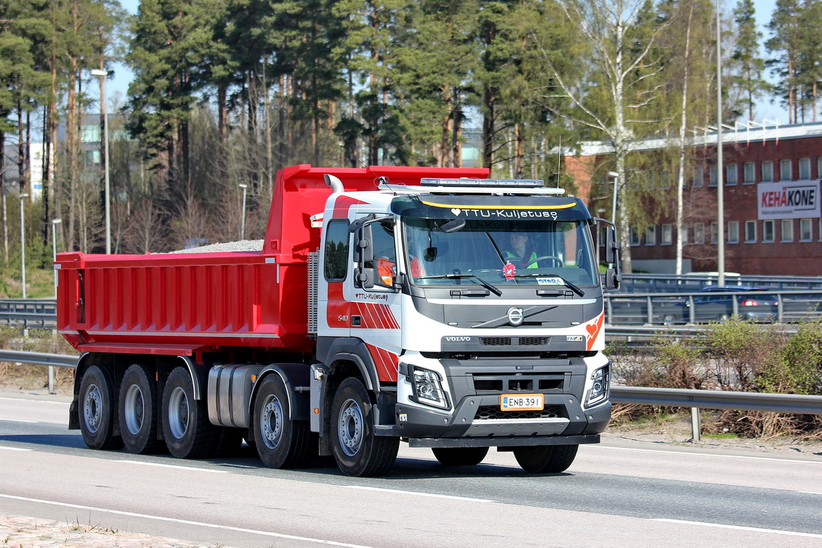 Финляндия, № ENB-391 — Volvo ('2013) FMX.540