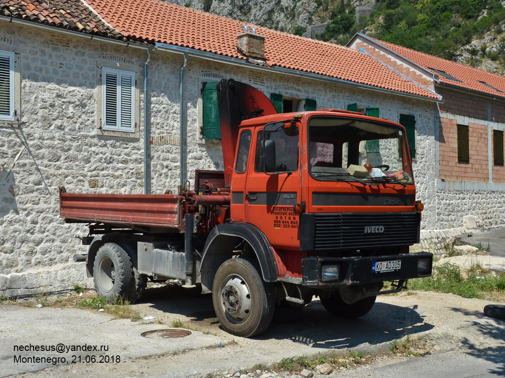Черногория, № KO AD315 — IVECO (общая модель)