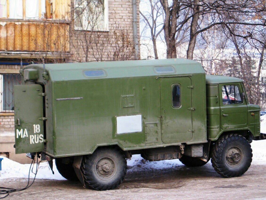 Удмуртия, № У 238 МА 18 — ГАЗ-66 (общая модель)