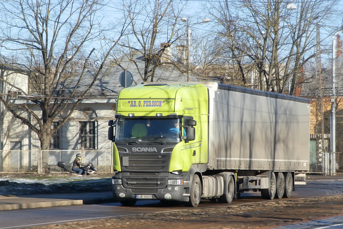 Латвия, № LB-6623 — Scania ('2009) R500