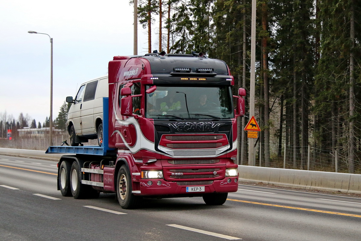 Финляндия, № KEP-3 — Scania ('2013) R520