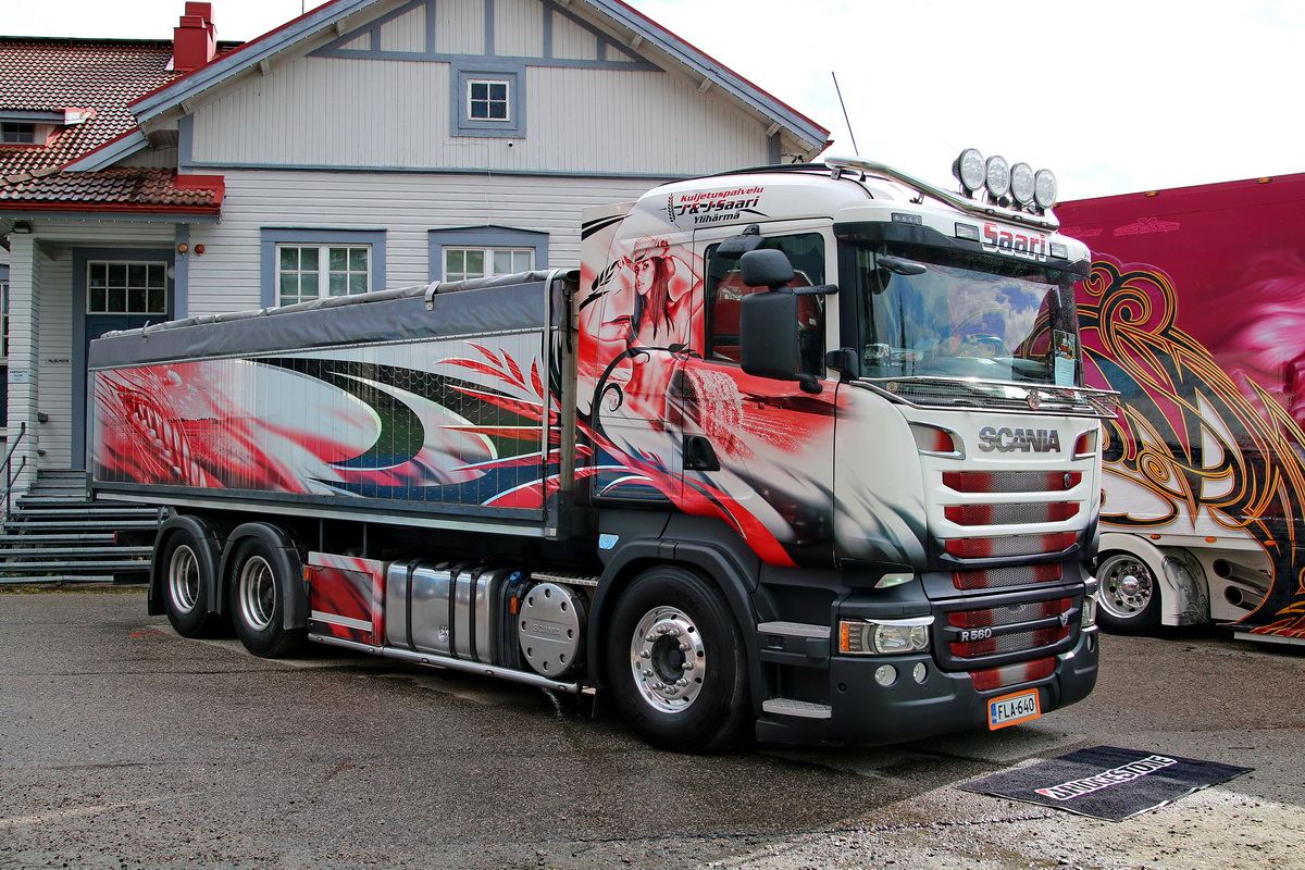 Финляндия, № FLA-640 — Scania ('2013) R560
