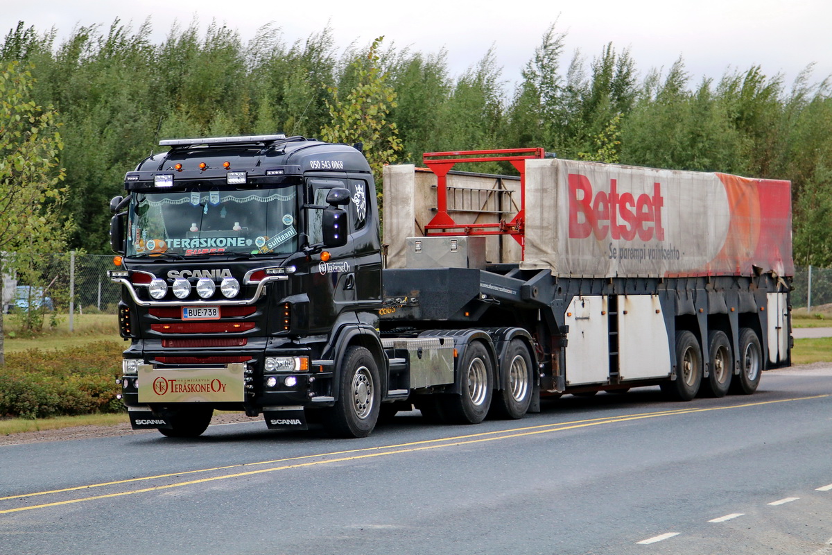 Финляндия, № BUE-738 — Scania ('2009) R500