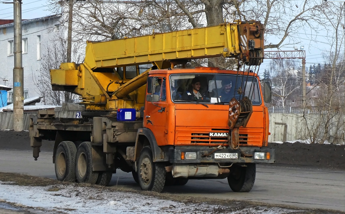 Калужская область, № М 422 КС 40 — КамАЗ-53215 (общая модель)