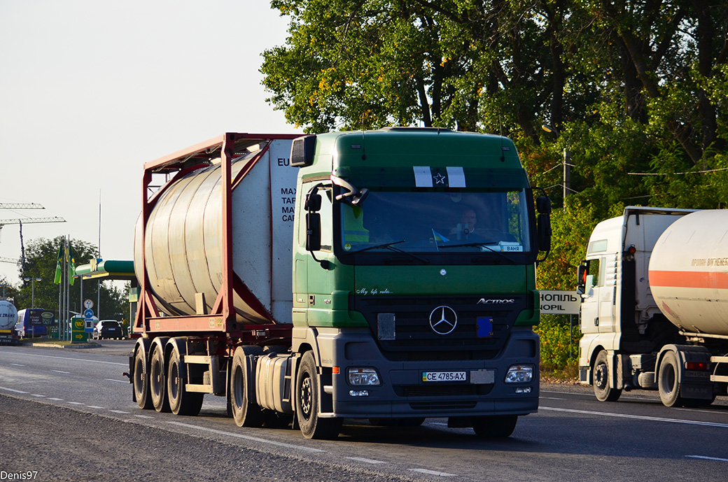 Черновицкая область, № СЕ 4785 АХ — Mercedes-Benz Actros ('2003) 1841