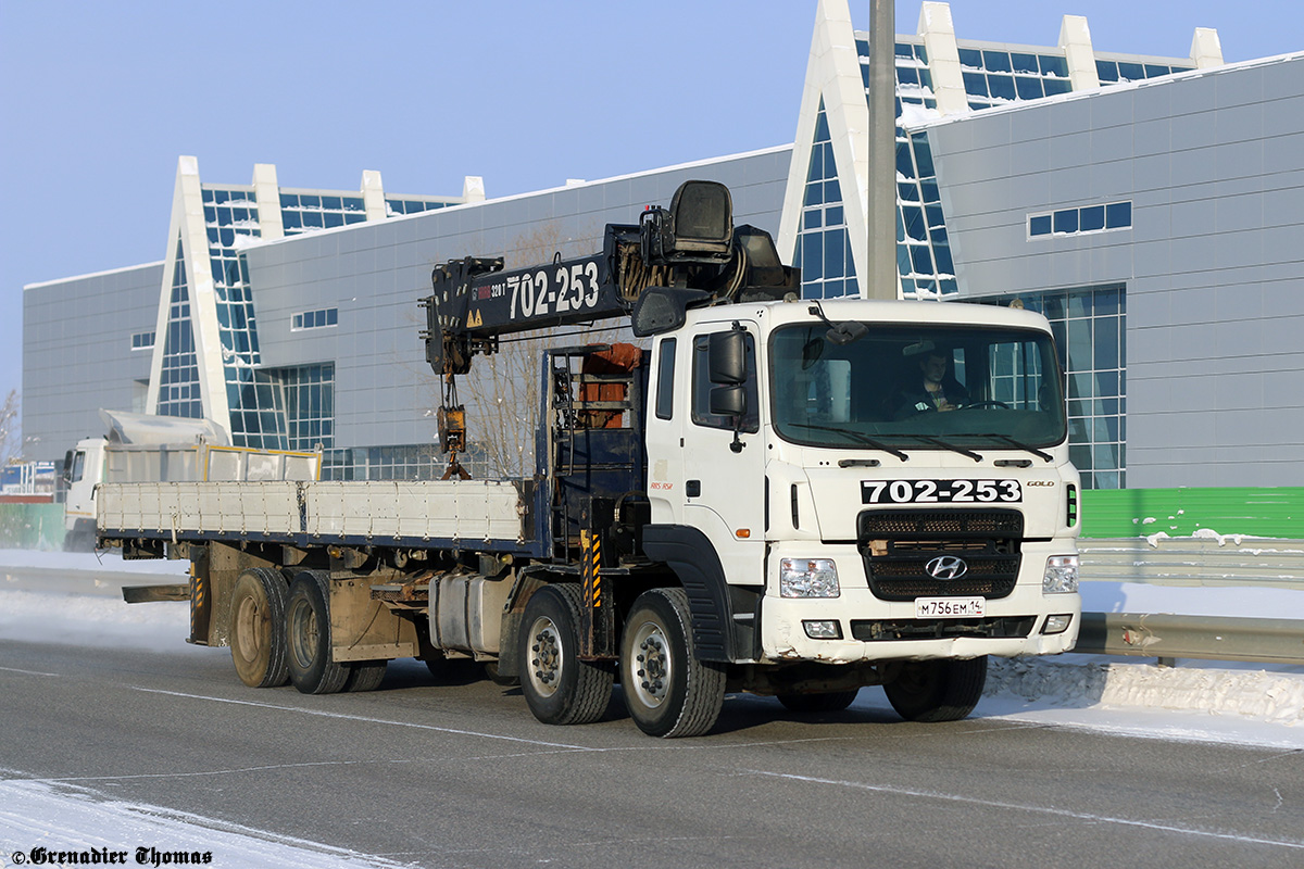 Саха (Якутия), № М 756 ЕМ 14 — Hyundai Power Truck HD320