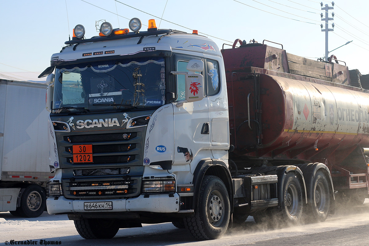 Саха (Якутия), № В 646 КН 14 — Scania ('2013) R500