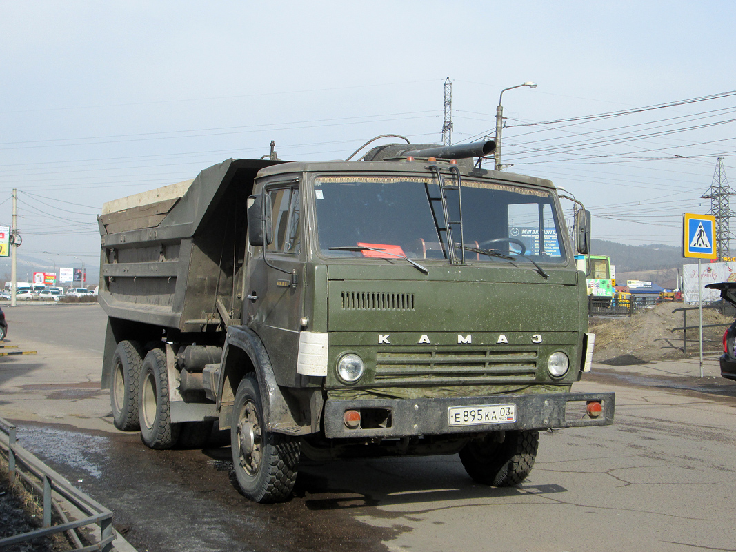 Бурятия, № Е 895 КА 03 — КамАЗ-55111 (общая модель)