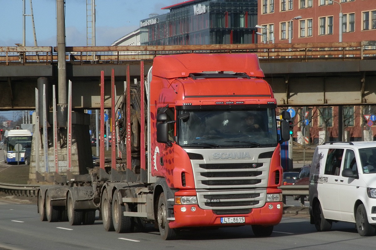 Латвия, № LT-8615 — Scania ('2009) G480