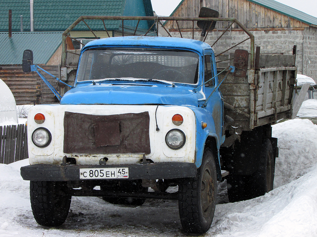Курганская область, № С 805 ЕН 45 — ГАЗ-52-01