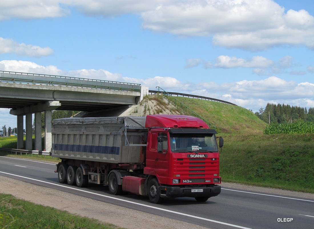 Витебская область, № АК 1059-2 — Scania (III) R143M