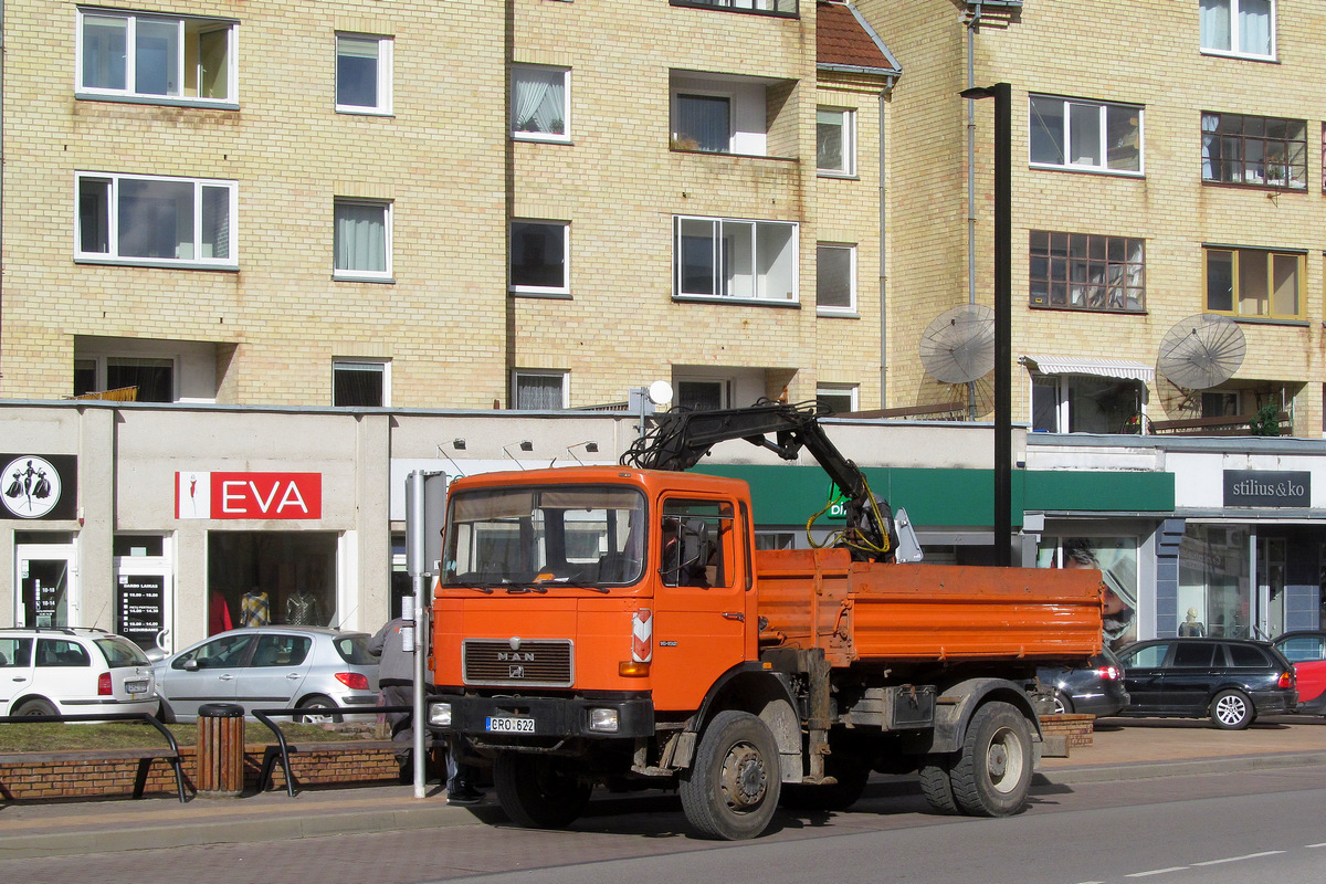 Литва, № CRO 622 — MAN F8 (общая модель)