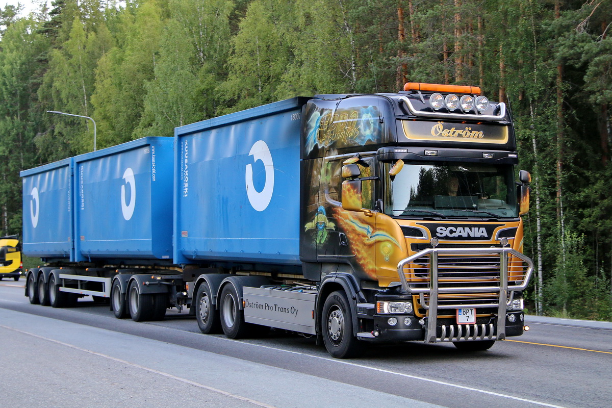 Финляндия, № ÖPT-7 — Scania ('2013, общая модель)