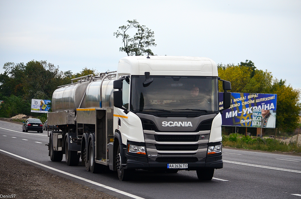 Львовская область, № АА 2636 ТО — Scania ('2016) P380