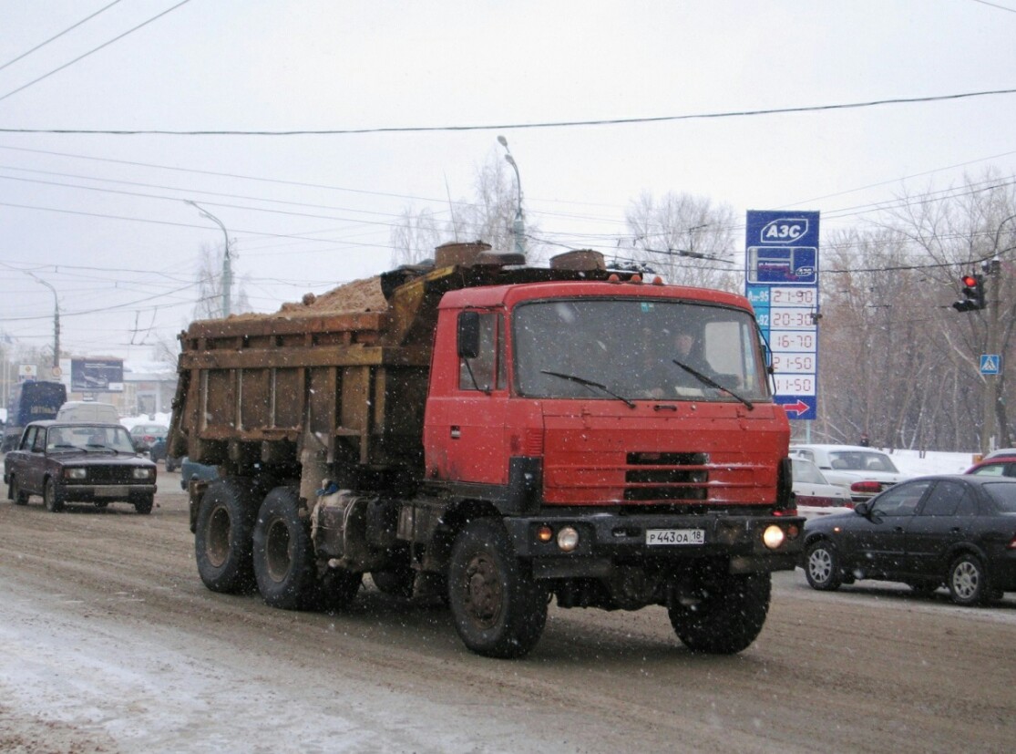 Удмуртия, № Р 443 ОА 18 — Tatra 815 S1