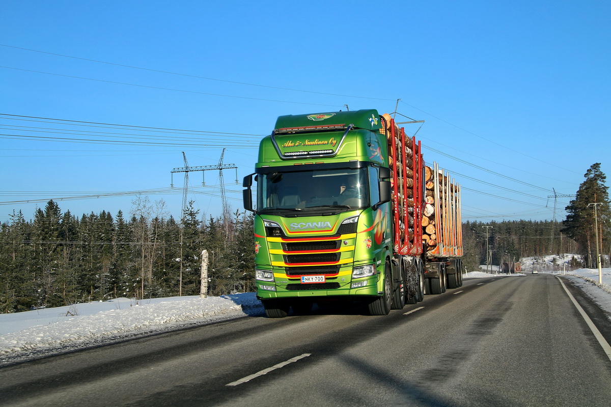 Финляндия, № NKY-700 — Scania ('2016) R730