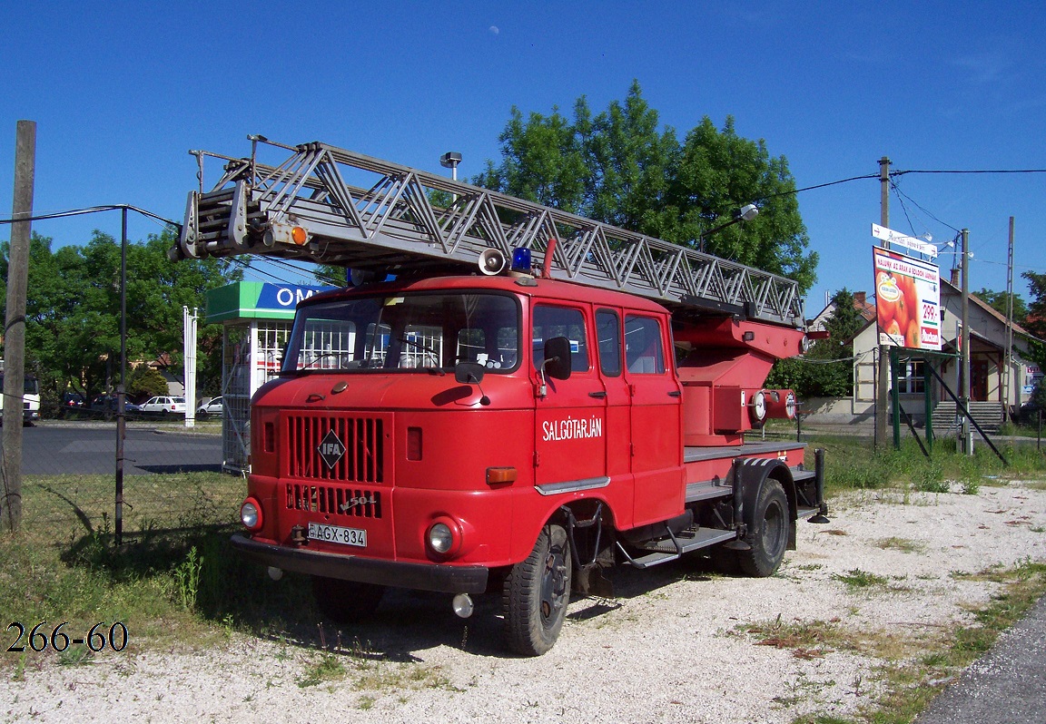 Венгрия, № AGX-834 — IFA W50L (общая модель)