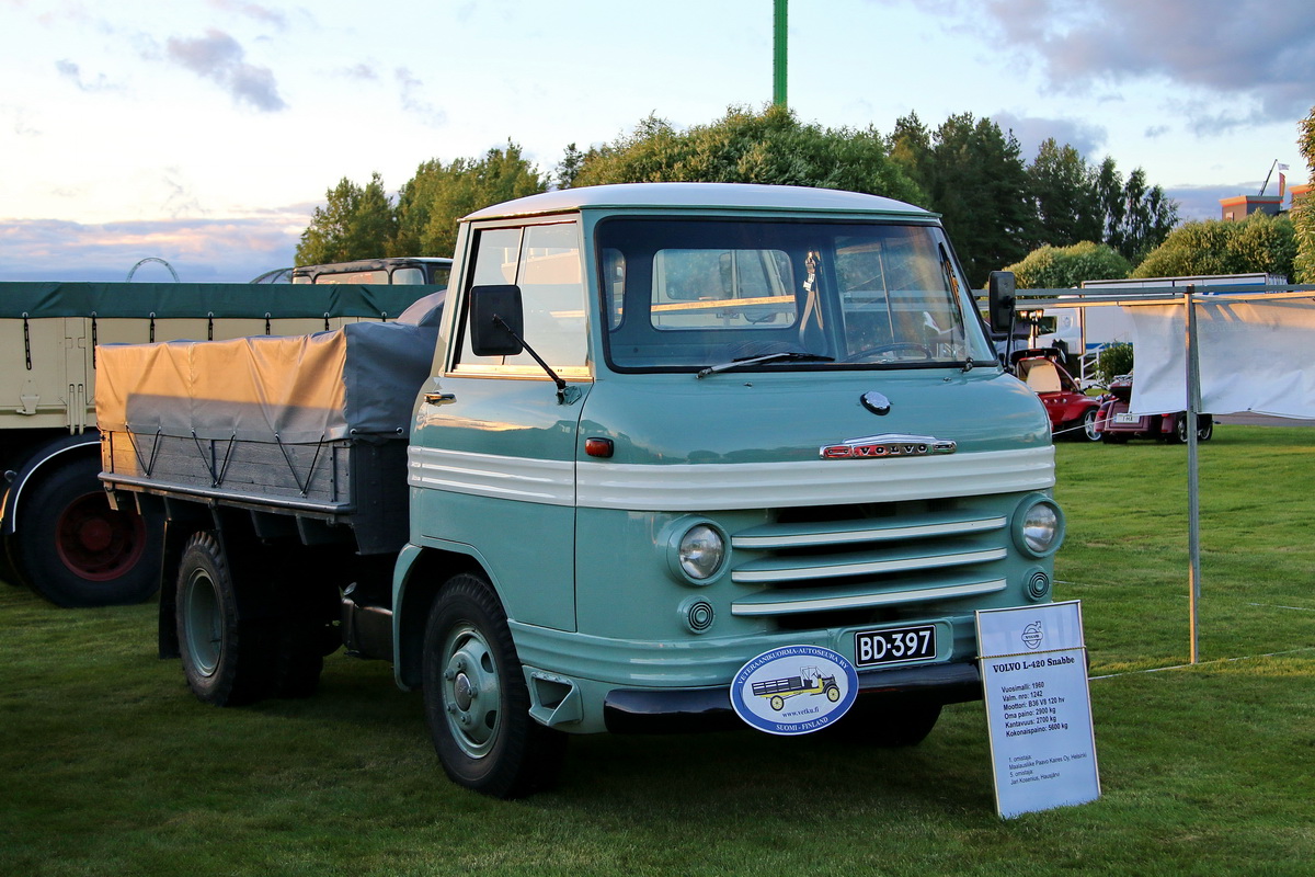 Финляндия, № BD-397 — Volvo (общая модель)