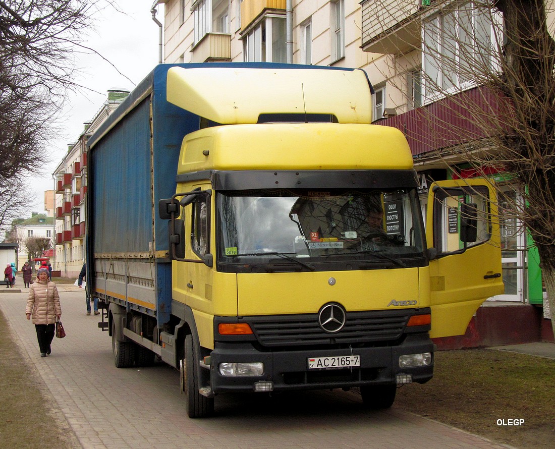 Минск, № АС 2165-7 — Mercedes-Benz Atego (общ.м)