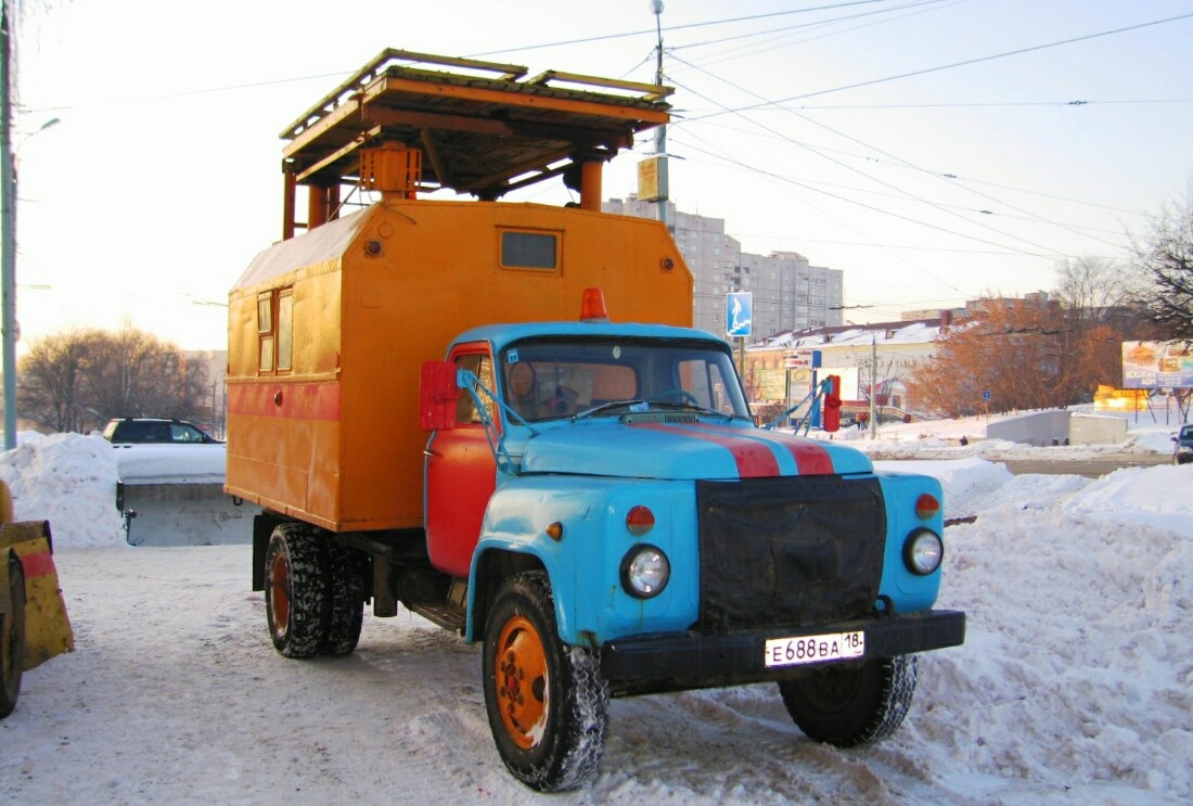 Удмуртия, № Е 688 ВА 18 — ГАЗ-53-12