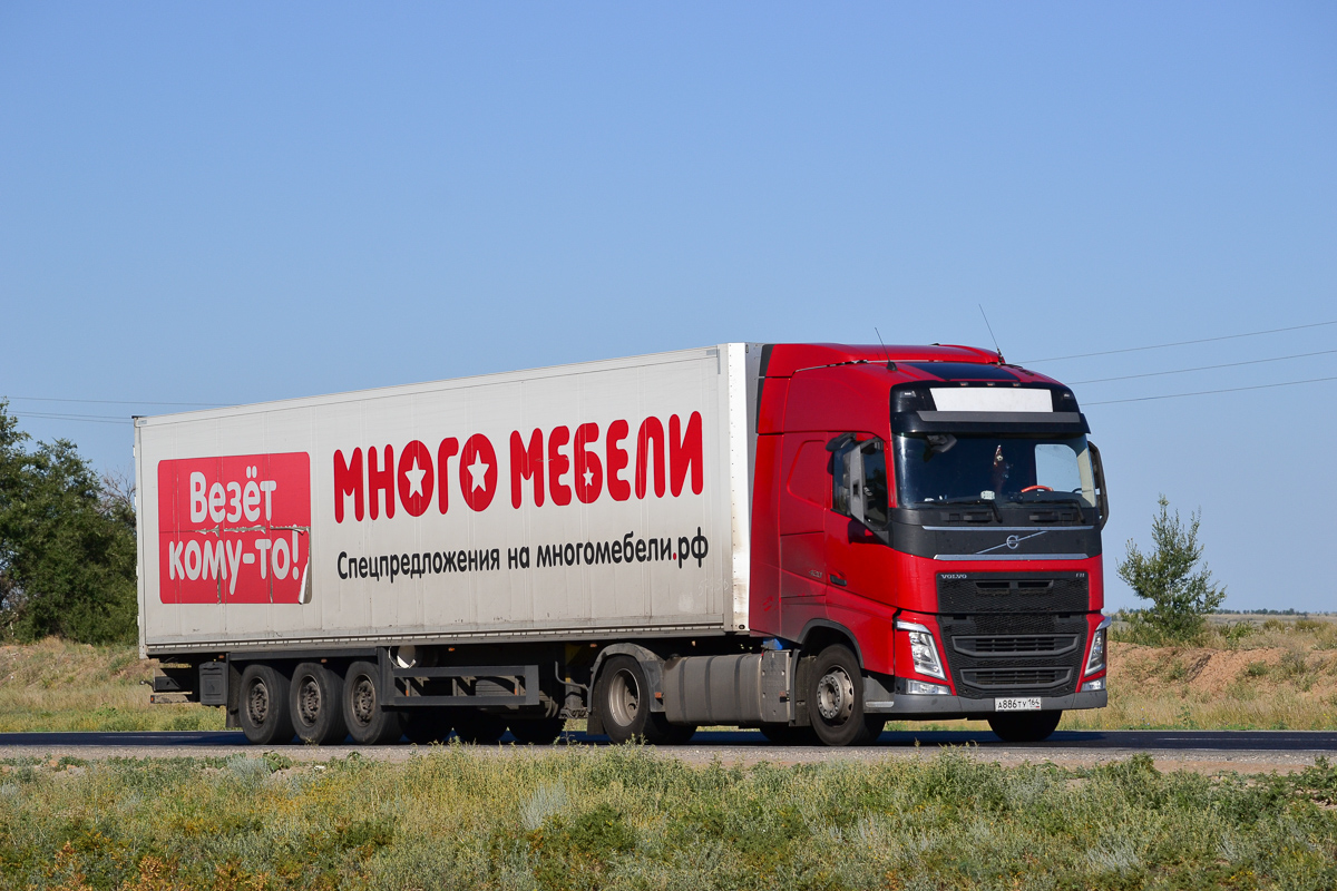 Саратовская область, № А 886 ТУ 164 — Volvo ('2012) FH.420