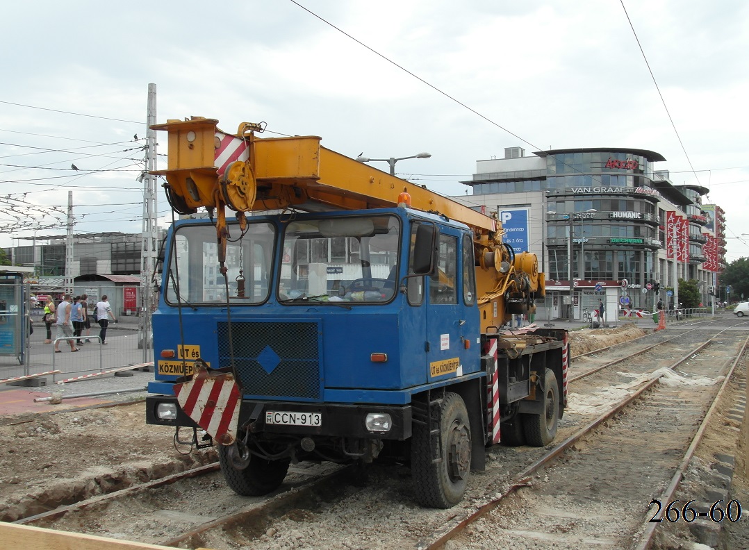 Венгрия, № CCN-913 — TAKRAF (общая модель); Венгрия — Работы по строительству и реконструкции трамвайной сети в Будапеште