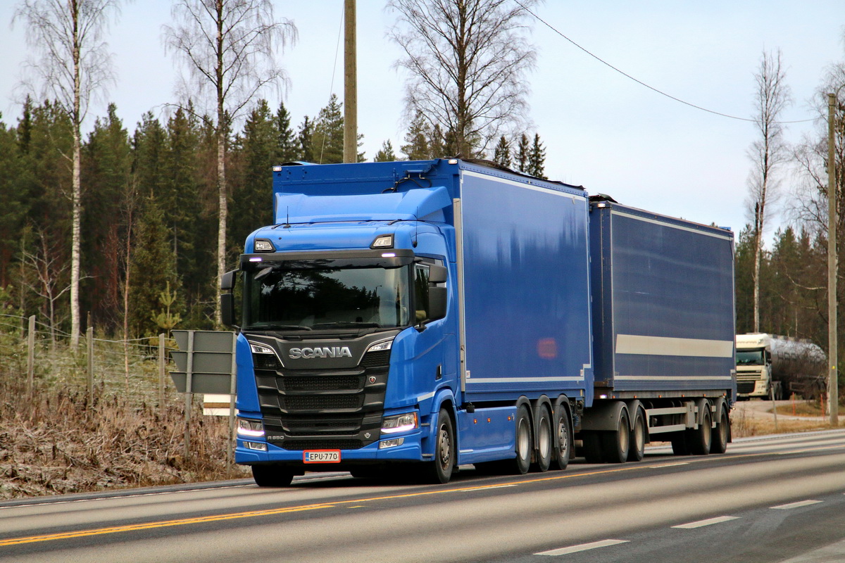 Финляндия, № EPU-770 — Scania ('2016) R650