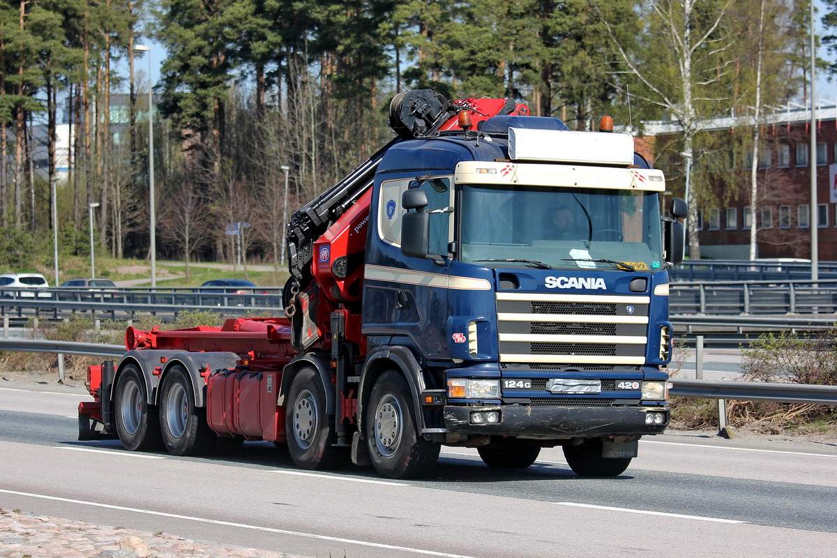 Финляндия, № P-999 — Scania ('1996) R124G