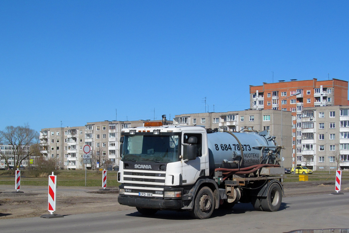 Литва, № CFD 983 — Scania ('1996) P94D