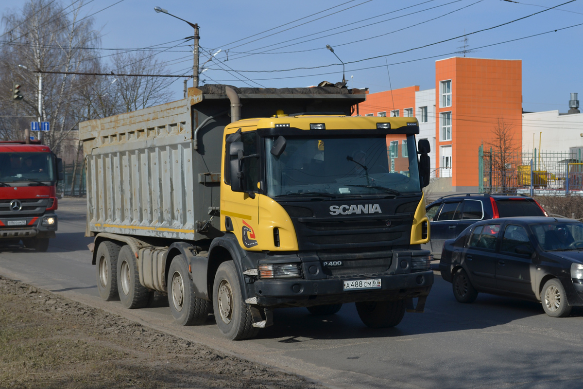 Калужская область, № А 488 СМ 67 — Scania ('2004) P400