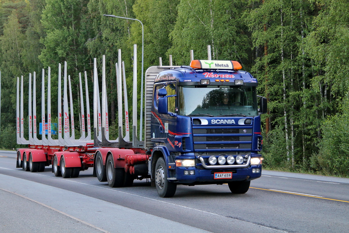 Финляндия, № AAF-659 — Scania ('1996) R144L