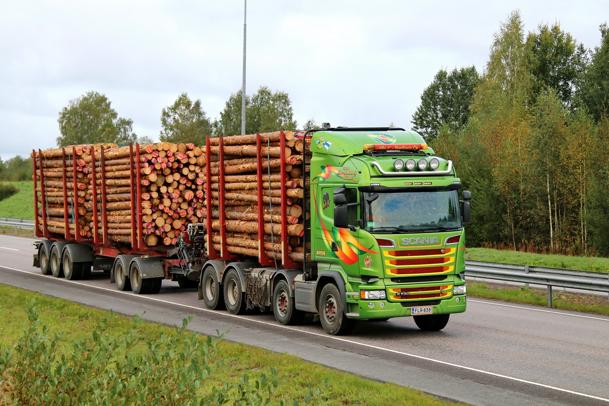 Финляндия, № FLR-838 — Scania ('2013) R730