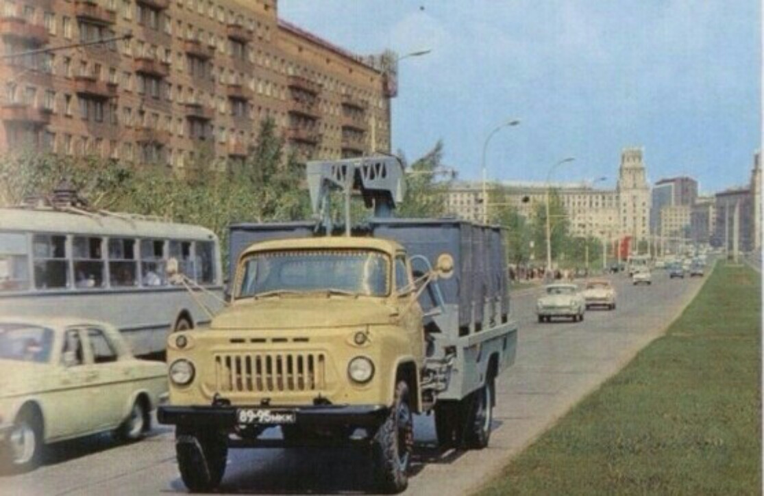 Москва, № 89-95 МКК — ГАЗ-52/53 (общая модель); Москва — Исторические фотографии (Автомобили)