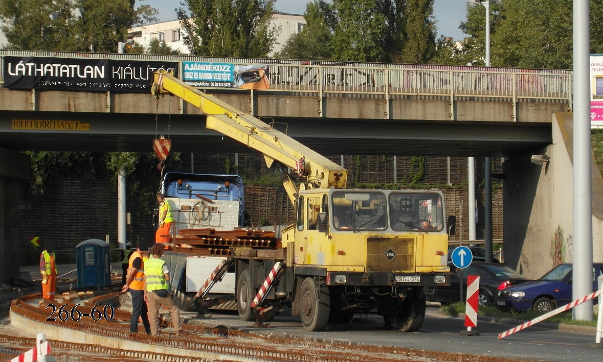 Венгрия, № BSJ-574 — TAKRAF (общая модель); Венгрия — Работы по строительству и реконструкции трамвайной сети в Будапеште
