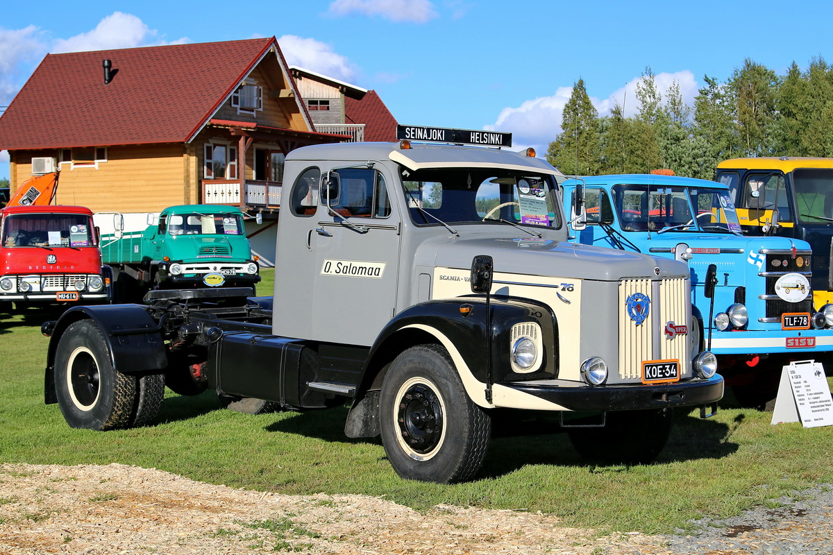 Финляндия, № KOE-34 — Scania-Vabis (общая модель)