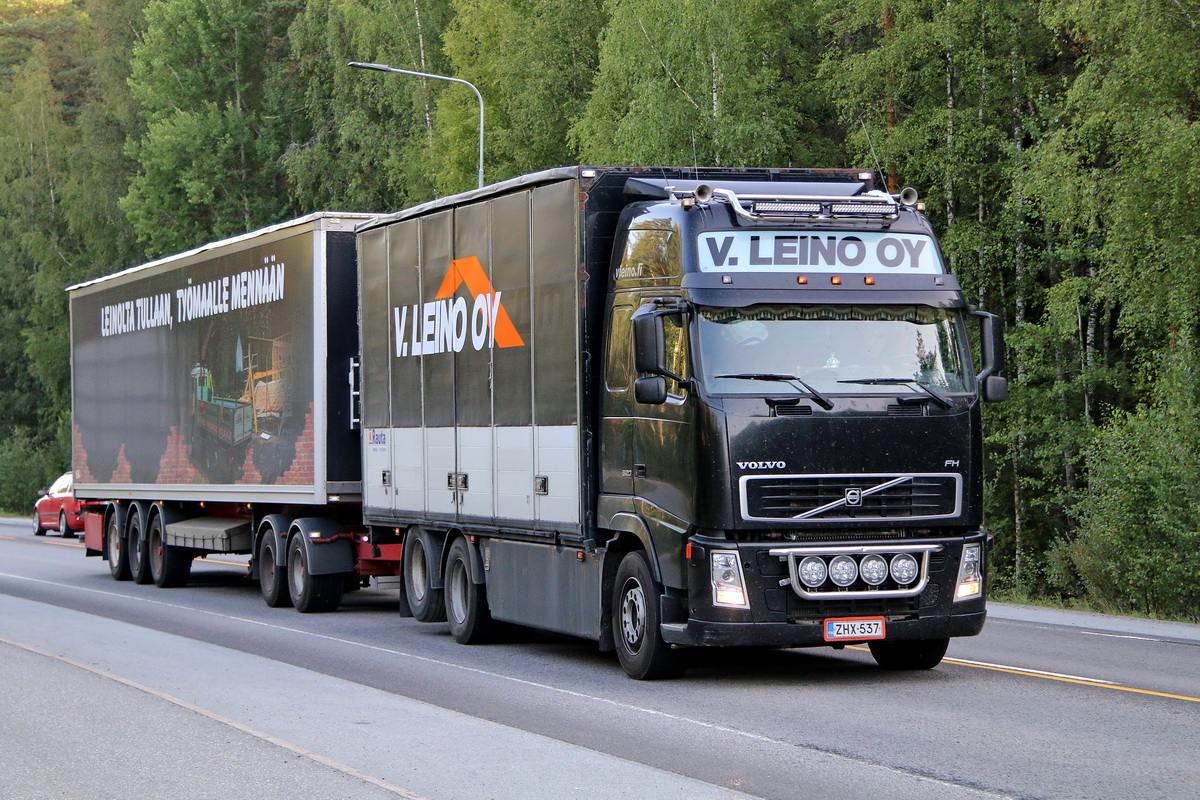 Финляндия, № ZHX-537 — Volvo ('2002) FH12.520